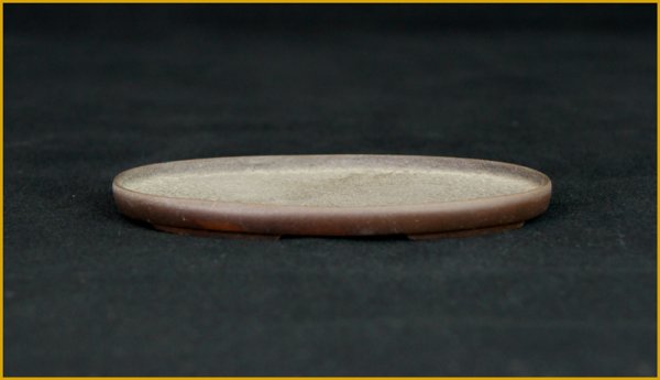 画像2: 楕円切足銅盤（左右１２cm） (2)