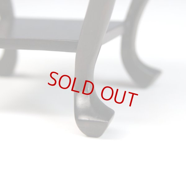 画像2: 花梨猫足正方卓 (2)