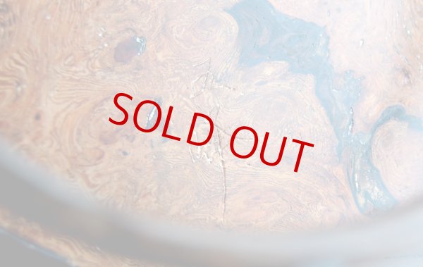 画像3: 五峰作　「葡萄木紫檀丸卓」 (3)